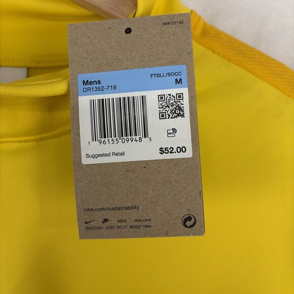 Nike Mens Academy 23 Zip Drill Top Midlayer Tracksuit DriFit Sports Medium NWT - Picture 4 of 7